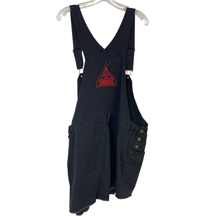 Disney Mulan Hot Topic Womens 3X Plus Size Mushu Mulan Shortalls Overall Shorts