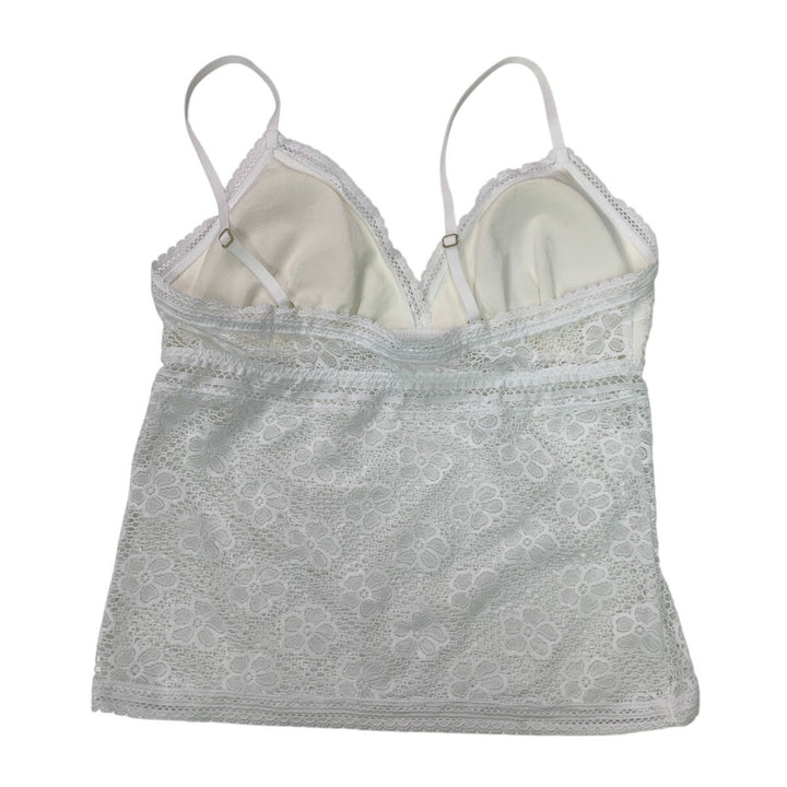 New Aerie Winga Womens XXL White Show Off Beachside Lace Padded Bra Top