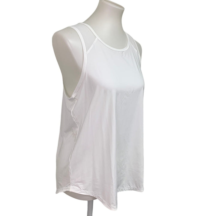 New Offline Womens Medium Sweat Sesh Sleeveless Mesh Crew Neck Athletic Tank Top