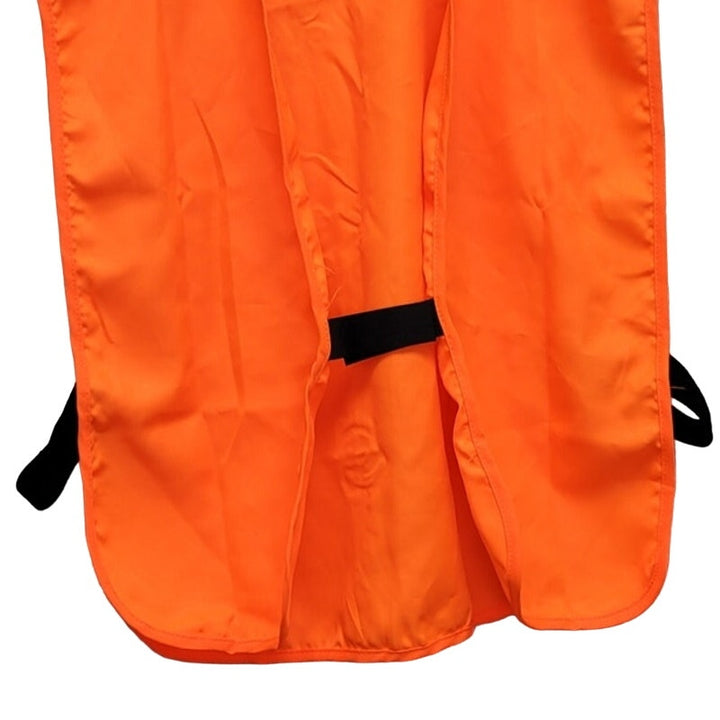 The Allen Company Mens Large 100% Polyester Neon Orange Safety Vest