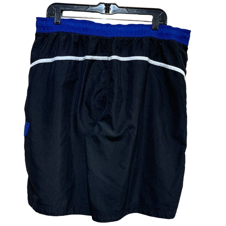 Speedo Mens Large Board Beach Surf Swimwear Drawstring Webbed Swimming Trunks