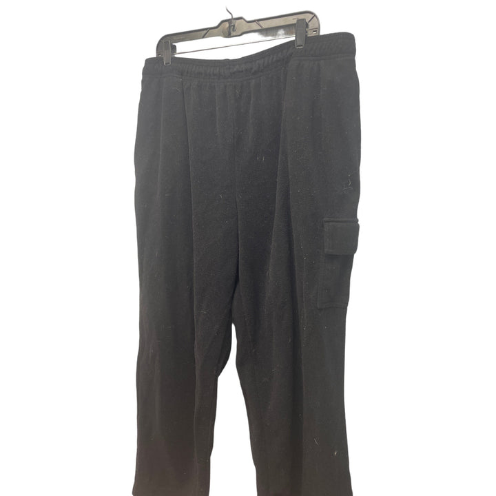 Athletech Mens XL 100% Polyester Drawstring Waist Multi Pocket Athletic Pants
