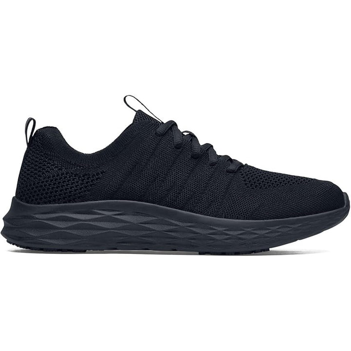 Shoes for Crews Womens Size 11 Black Mesh Fabric Lace Up Slip-Resistant Shoes