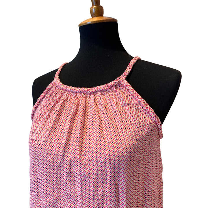 GAP Loft 2 XS Sleeveless Striped Geometric Pattern Summer Tank Tops Blouses