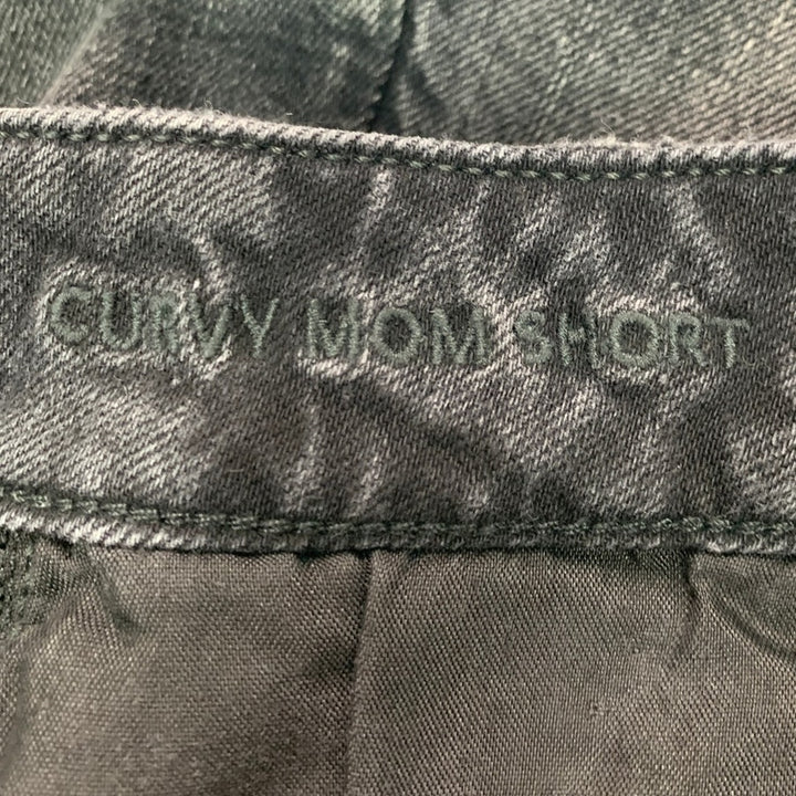 New American Eagle Womens Size 2  Curvy Mom Short Jorts Denim Jean Shorts