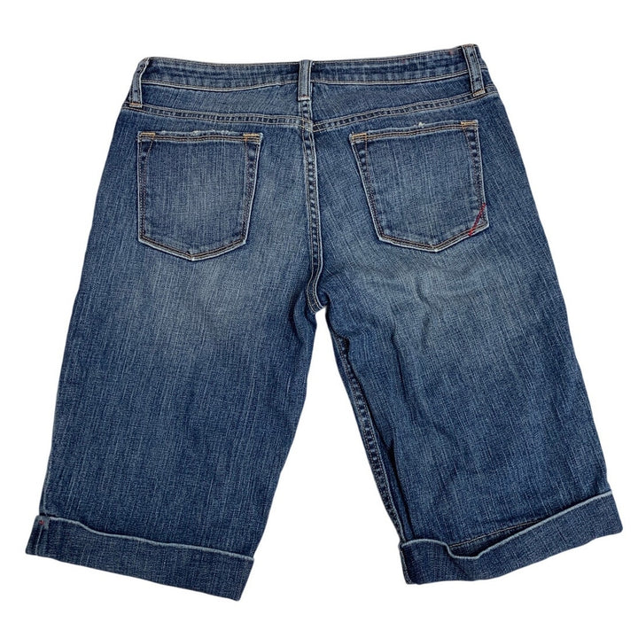 Banana Republic Womens Size 6 Stretch Classic Straight Leg Denim Jean Shorts