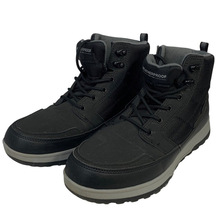Weatherproof Mens Size 9 Black Lace Up Jenkins Hiking Outdoor Trekking Boots