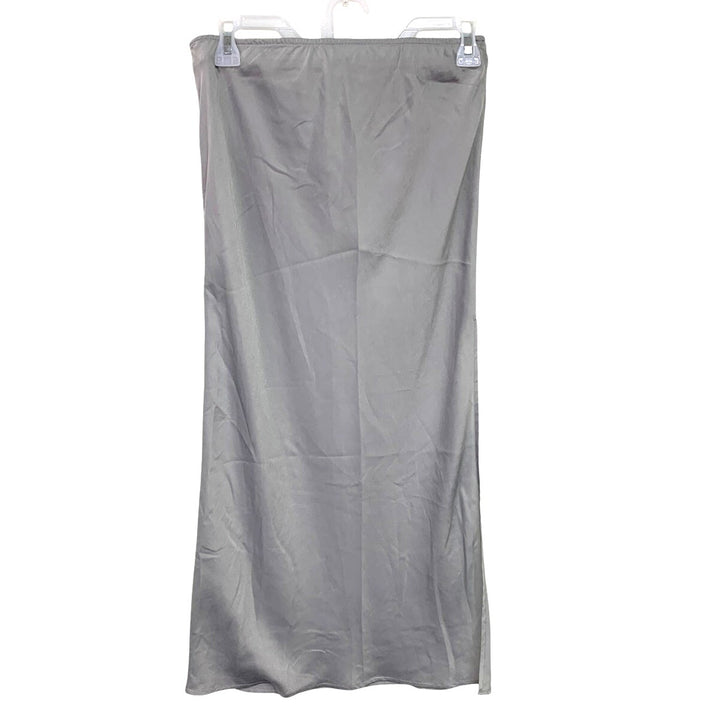 New American Eagle Womens Size 8 Dove Gray Maddie &amp; Kenzie Ziegler Midi Skirt