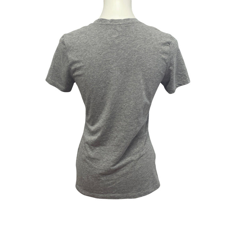NHL St Louis Blues Hockey Womens Small Short Sleeve Cotton Blend VNeck Tee Shirt