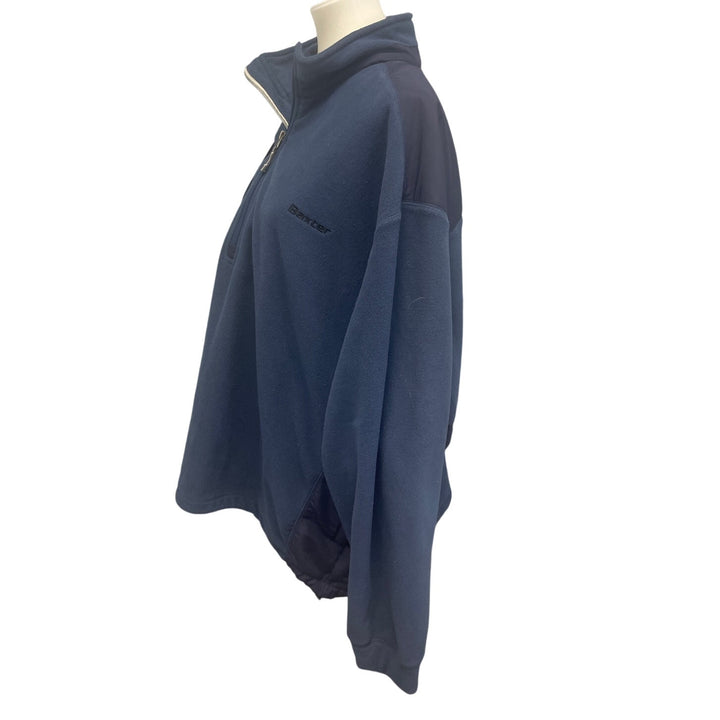 Page &amp; Tuttle Mens 3X 100% Polyester Long Sleeve Quarter Zip Pullover Jacket