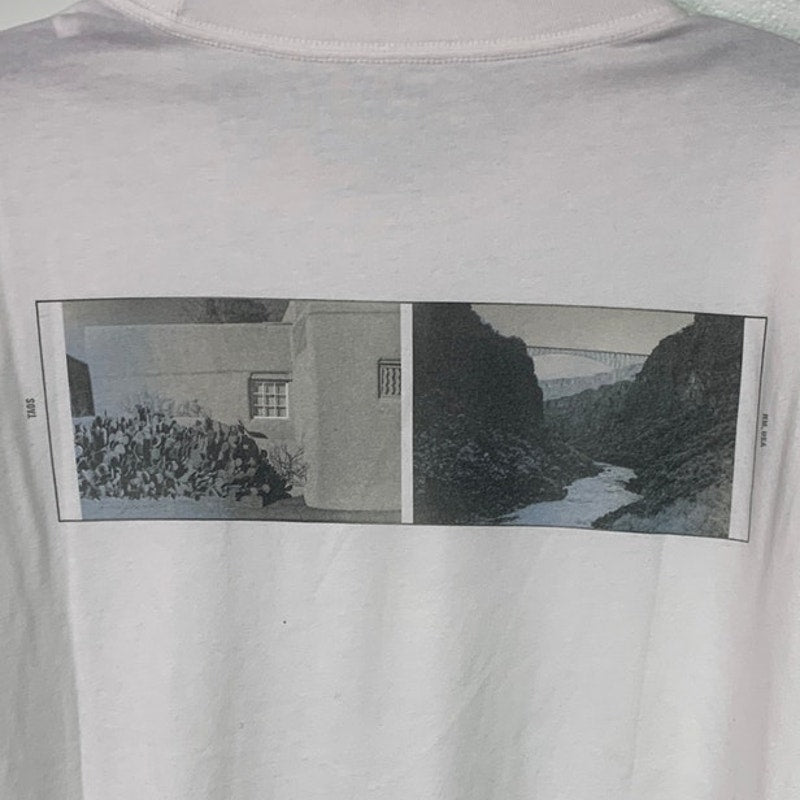 New American Eagle Mens Medium Boxy Fit Taos NM Short Sleeve Tee Shirt