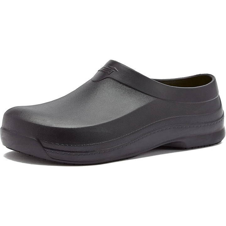 Avia Flame Womens Size 10 Black Slide On Slip Resistant Clogs Food Service Shoes