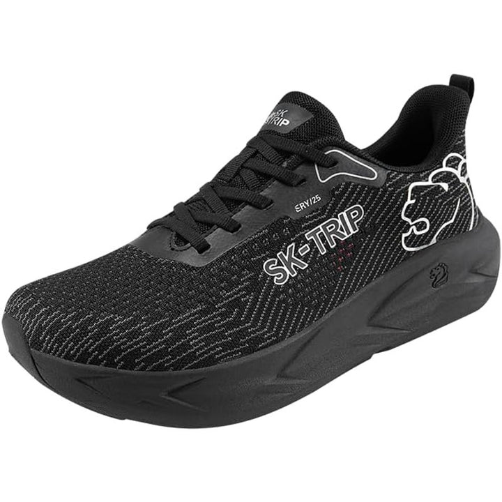New SK-Trip Men Size 12 Black Mesh Barefoot Wide Toe Box Zero Drop Walking Shoes