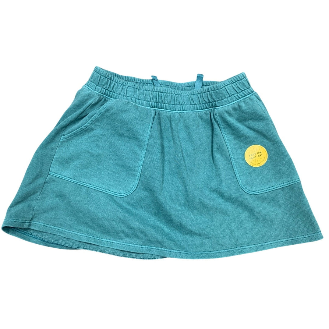2 New Cat &amp; Jack Girls Medium (8) Stretch PolyCotton Elastic Waist Short Skorts