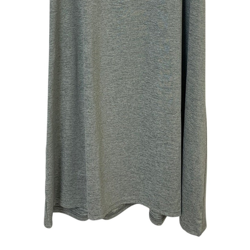 New Eddie Bauer Womens Resolution Gray Recycled Polyester Athletic Tank Dress
