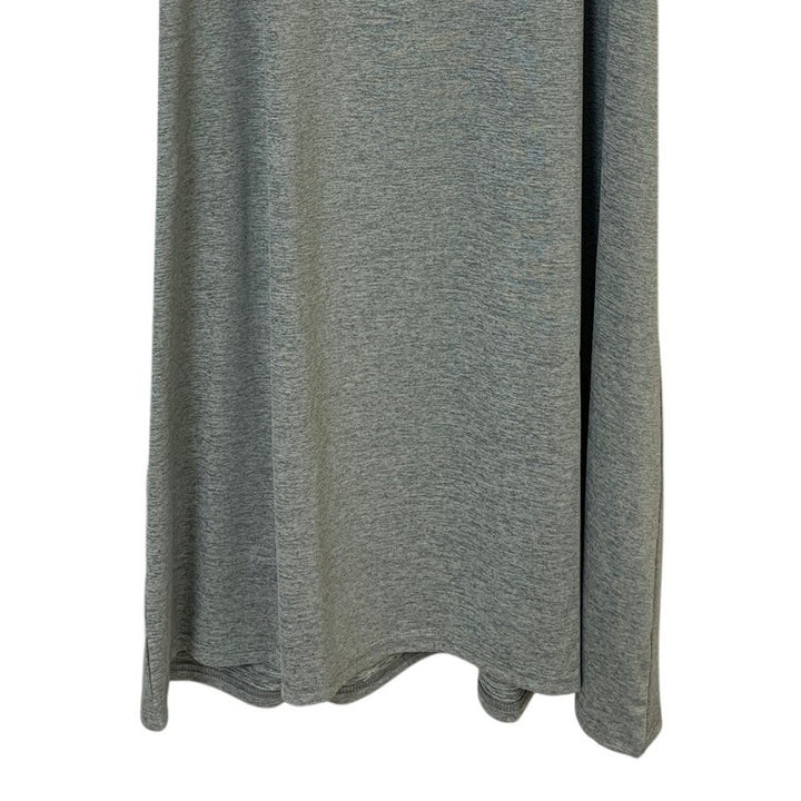 New Eddie Bauer Womens Resolution Gray Recycled Polyester Athletic Tank Dress