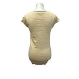 3 Jennifer Lopez Susan Lawrence Womens Large SHort SLeeve VNeck Tops Blouses