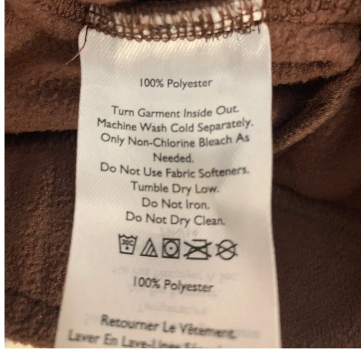 New Eddie Bauer Womens XL Plum Quest Fleece Jogger Sweatpants w Pockets