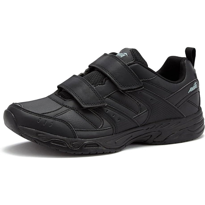 Avia Avi-Union II Mens Size 10.5 Extra Wide 4E Black Non Slip Safety Shoes