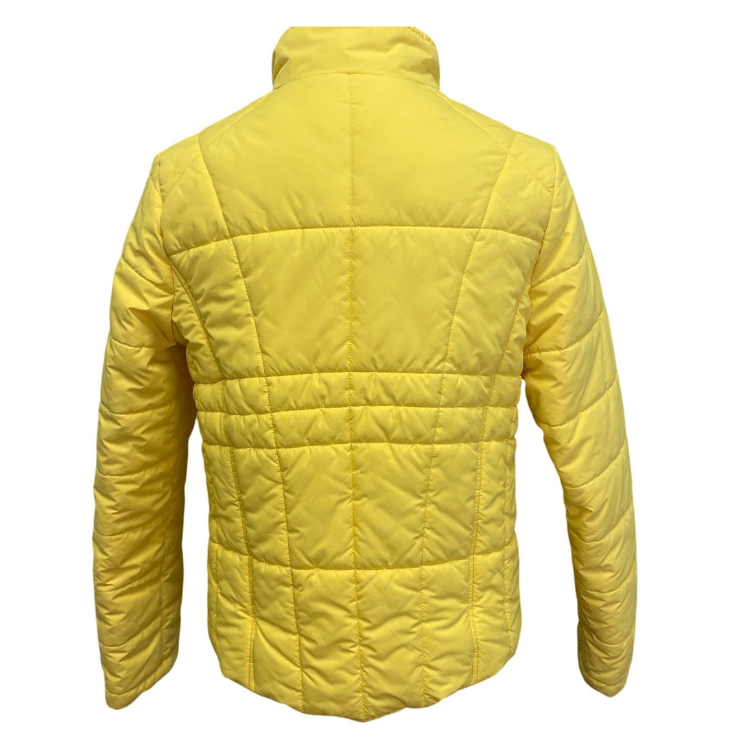 Athletic Works Womens Small Long Sleeve Polyester Full Zip Puffer Coat Jacket