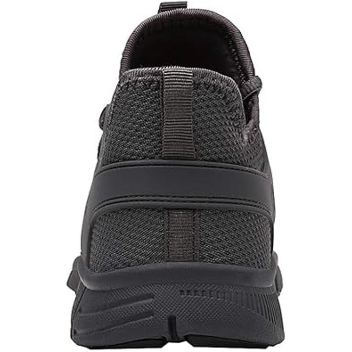 Inzcou Mens Size 9 Gray Lace Up Lightweight Non Slip Running Gym Athletic Shoes