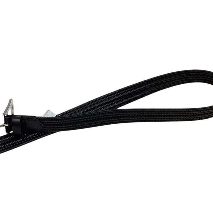 New Goodfellow &amp; Co Mens Medium Faux Leather Woven Adjustable Waist Belt