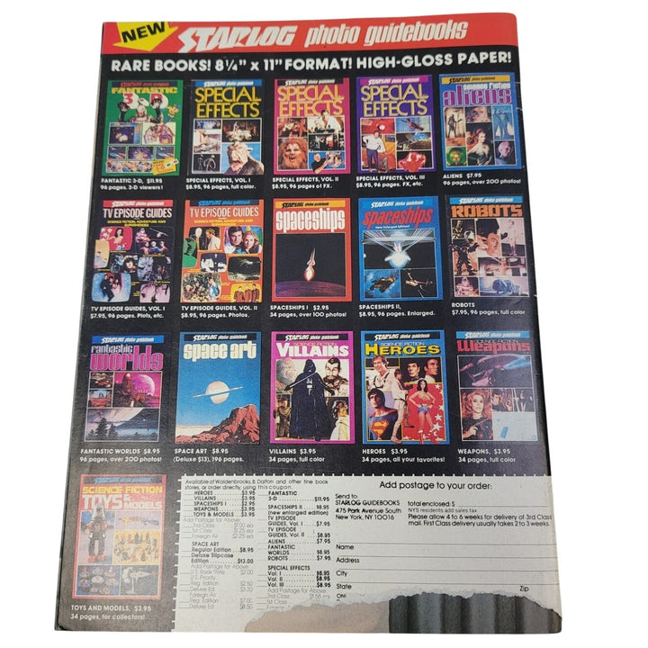 Vintage Starlog Scrapbook Vol 2 Collectors Edition ET Star Trek Indiana Magazine