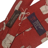 Vintage JCPenney International Collection Horse Shoe Wide Mens Neck Tie Necktie