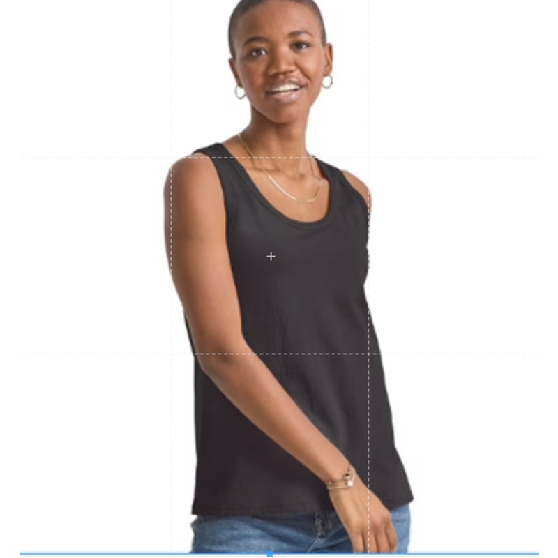 Lot of 4 New Hanes Womens Medium 100% Cotton Blue Navy Black Purple Tank Tops