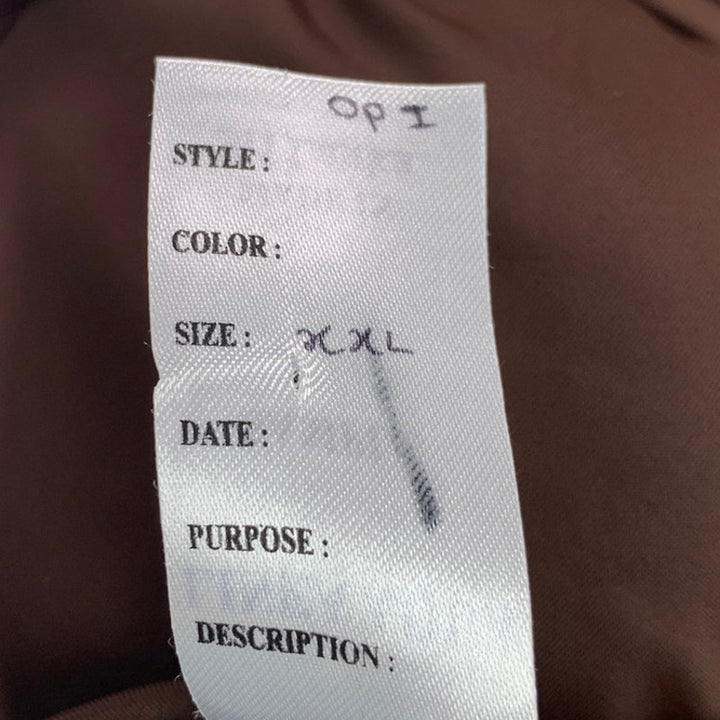 New American Eagle Womens XXL Brown Padded Triangle Bikini Swim Top ONLY