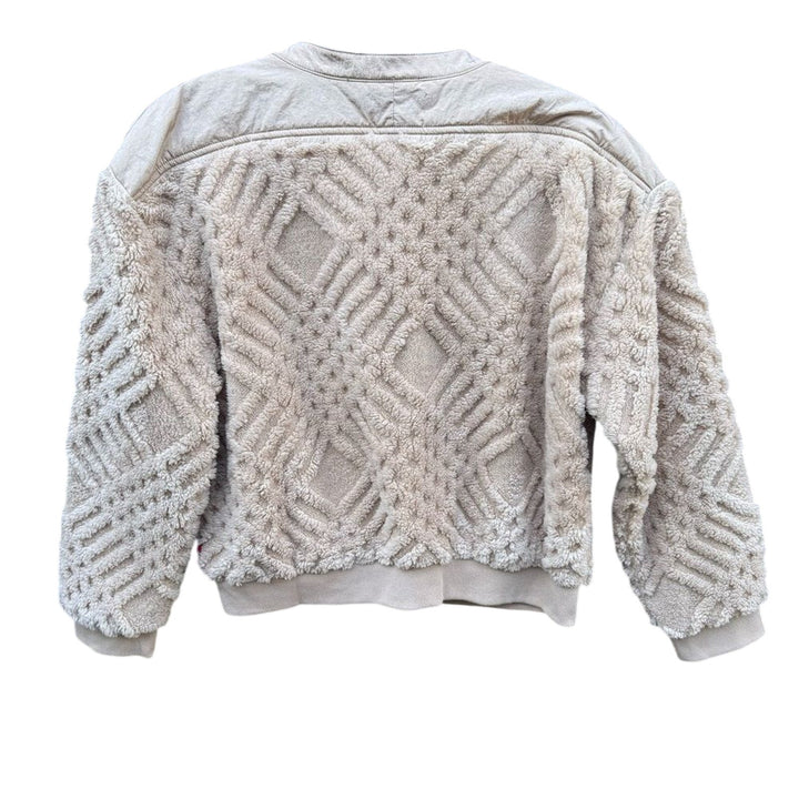 NWT New Tommy Hilfiger Womens Small Half Button Long Sleeve Pullover Jacket