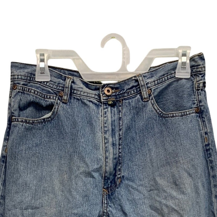 Nautica Jeans Mens 30 X 32 100% Cotton Straight Leg Light Wash Denim Blue Jeans