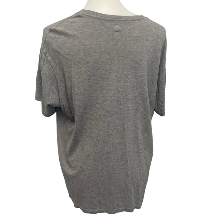 NHL Mens Large Heathered St Louis Blues Hockey Short Sleeve Crew Neck Tee Shirt