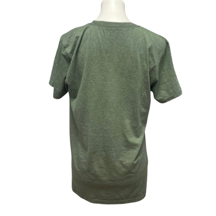 Oliver &amp; Otis Womens Medium Thankful Family Thanksgiving Turkey Short Sleeve Tee