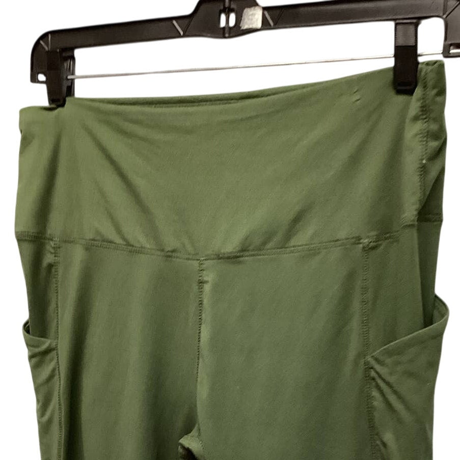 2 Womens XXL Athletic Stretchy Leggings Polyester Spandex Blend Pants w Pockets