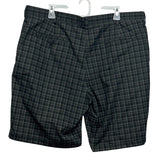 PGA Tour Mens Size 40 100% Polyester Long Plaid Board Athletic Golf Shorts