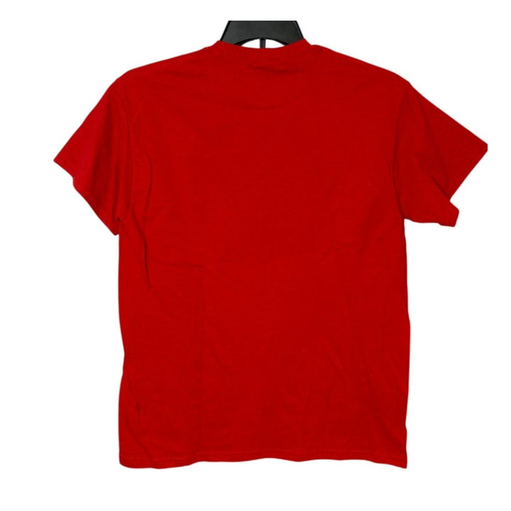 Hand Printed Unisex Medium Dragonfly 100% Cotton Crew Neck Short Sleeve Tee