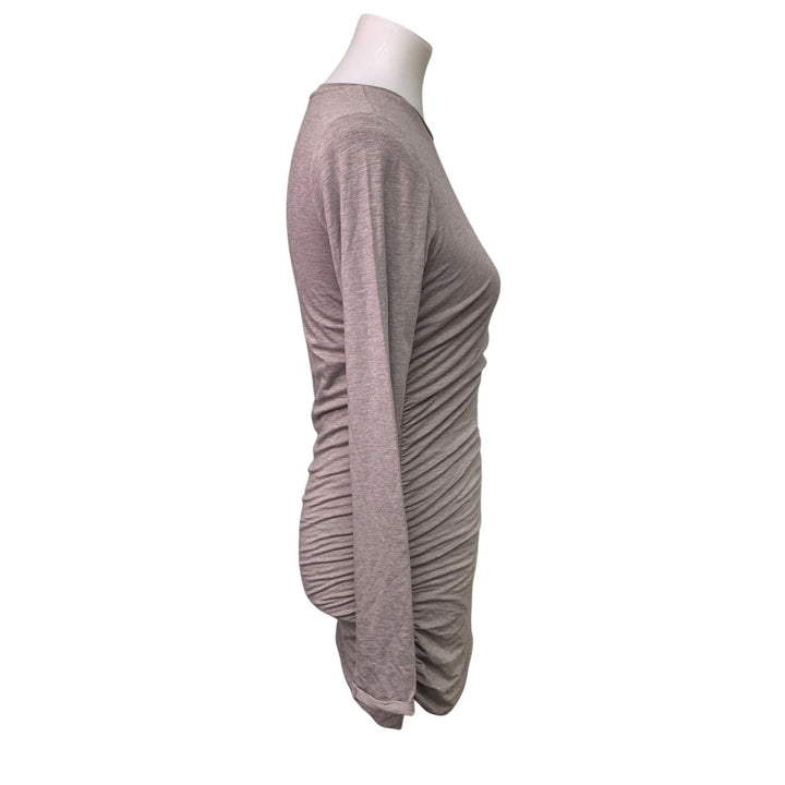 New American Eagle Womens Medium Long Sleeve Body Con Heathered Dress