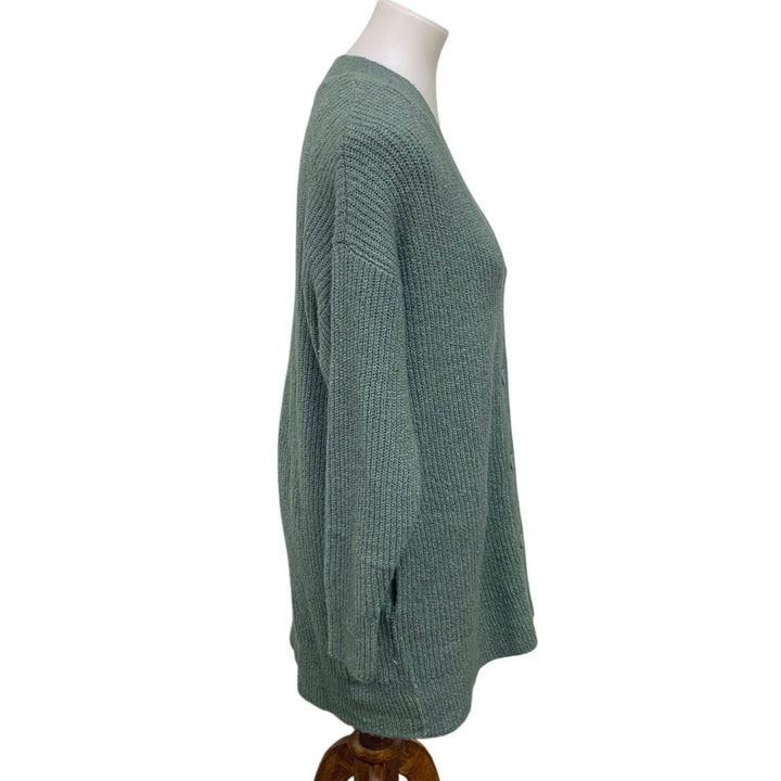New American Eagle Womens XXS Long Sleeve Button Up V Neck Knit Cardigan Sweater