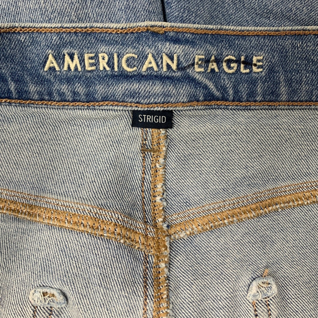 New American Eagle Womens Size 18 Perfect Bermuda Short Jorts Denim Jean Shorts