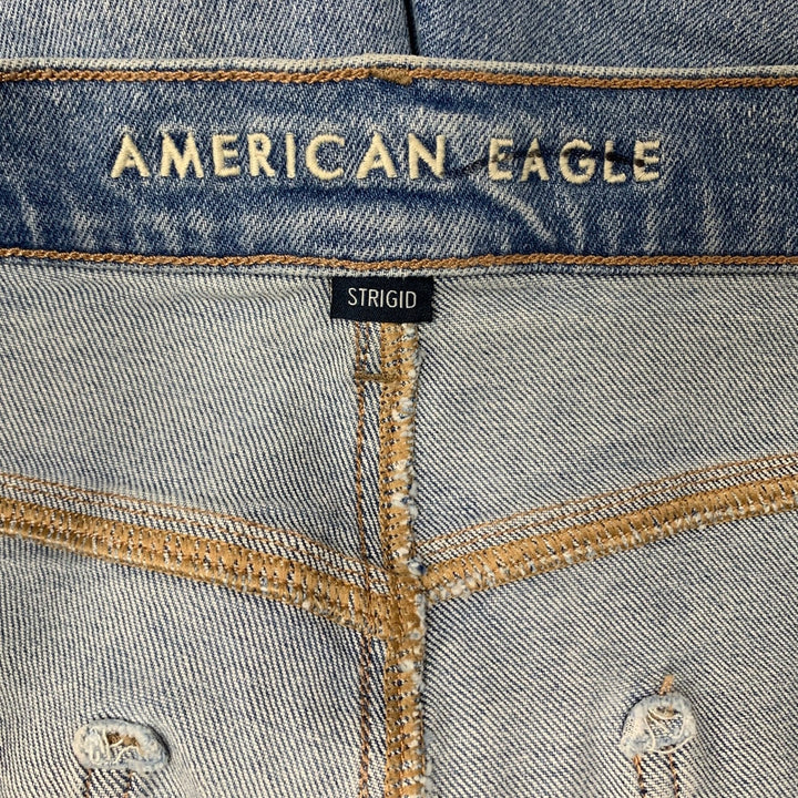 New American Eagle Womens Size 18 Perfect Bermuda Short Jorts Denim Jean Shorts