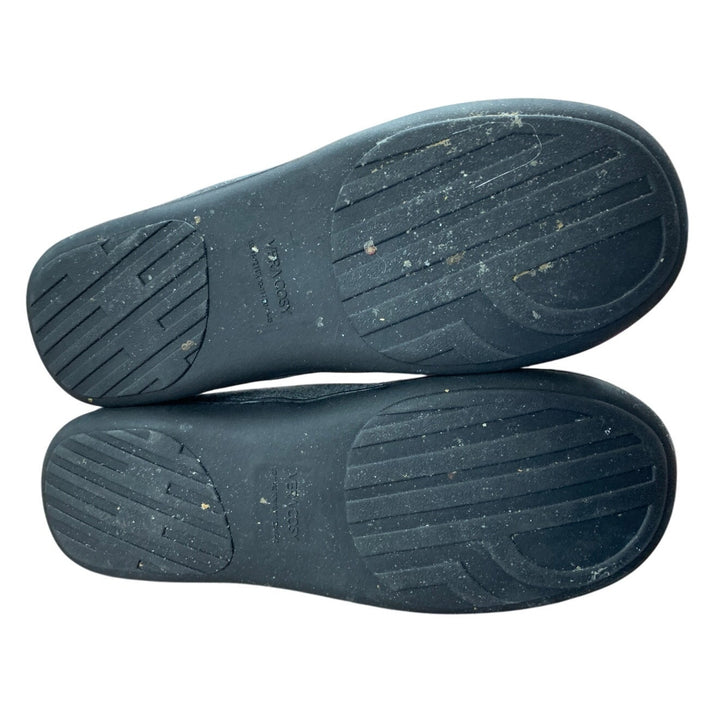 VeraCosy Men Size 11/12 Blue Gray Memory Foam House Slipper Indoor Outdoor Shoes