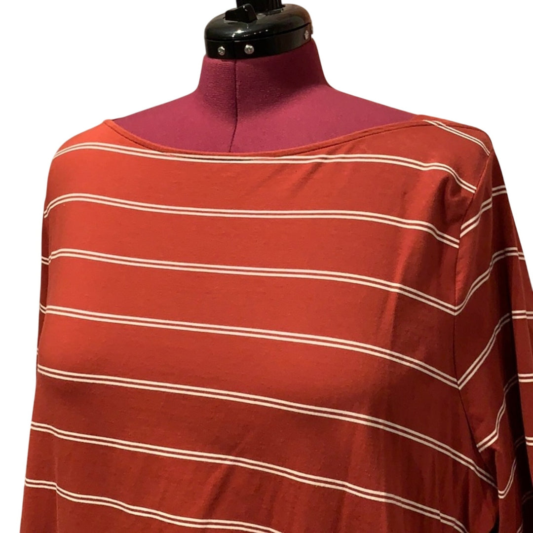 2 American Rag Ava &amp; Viv Womens 3X Cotton Rayon Blend 3/4 &amp; Short Sleeve Tops