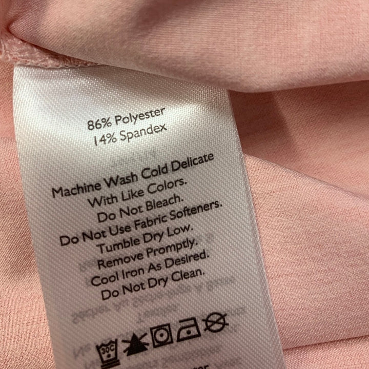New Eddie Bauer Womens 2X Raspberry Departure V Neck UPF 50+ PolyBlend Tank Top