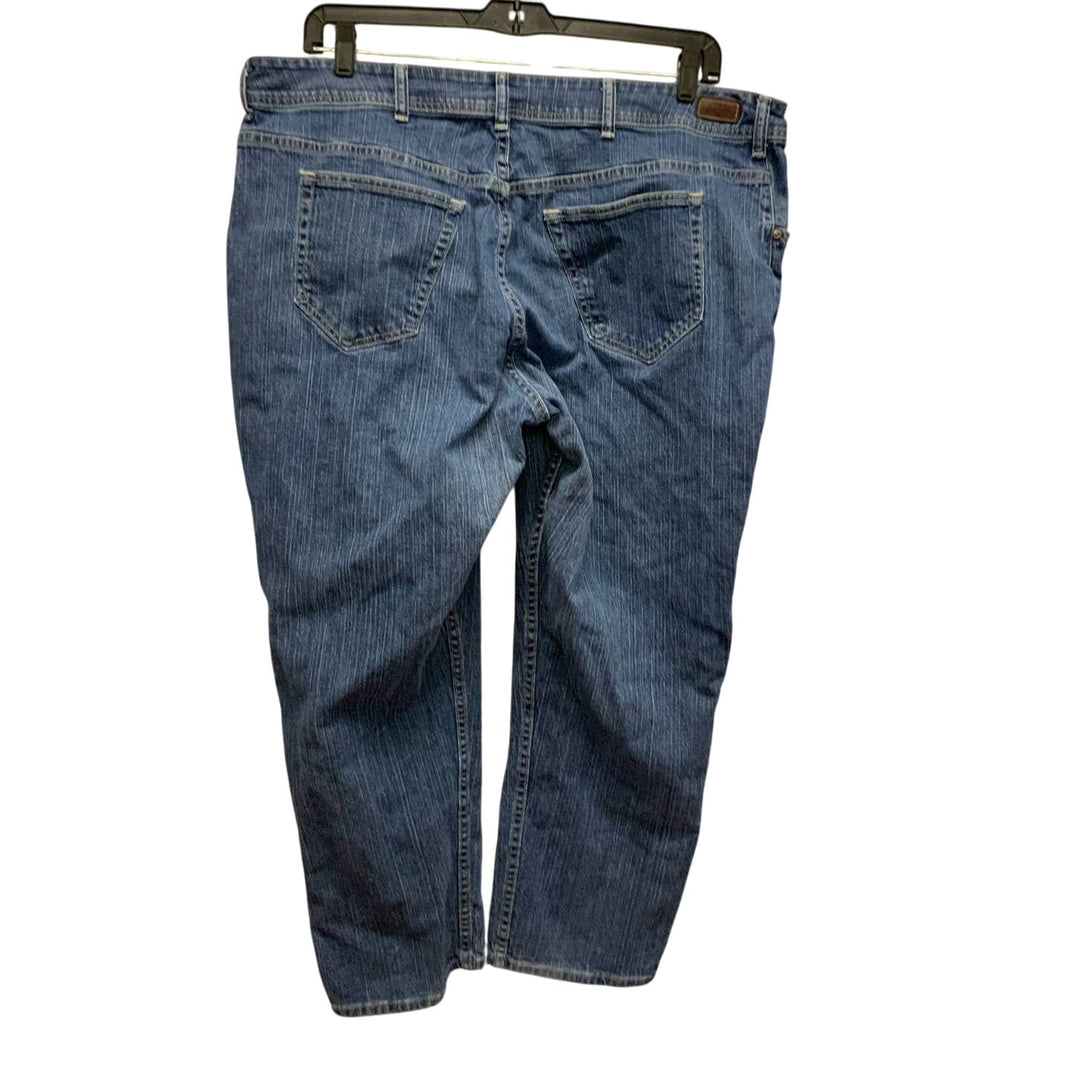 Riders by Lee Plus Size 24W Petite Stretch Cotton Blend Denim Blue Jeans