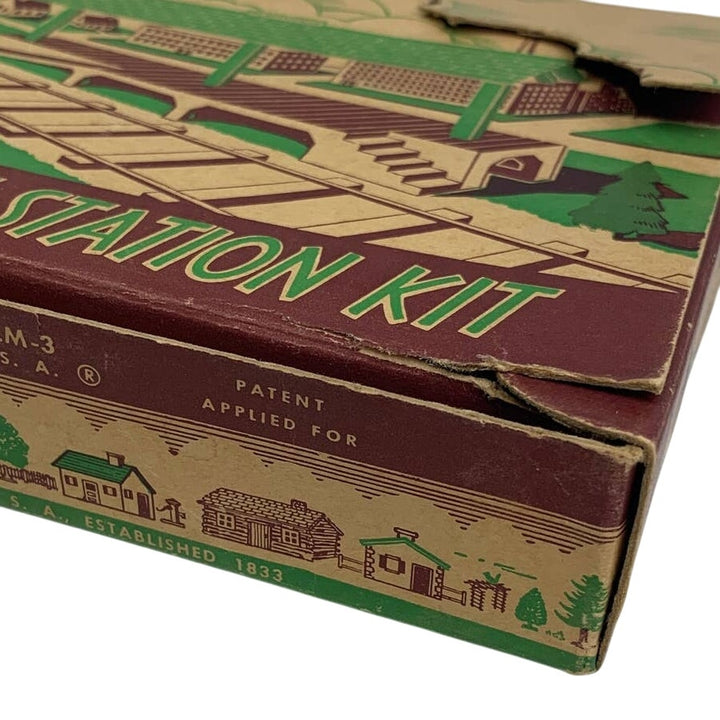 Plasticville USA Bachman Miniature Railroad Gauge HO Freight Station Kit LM-3