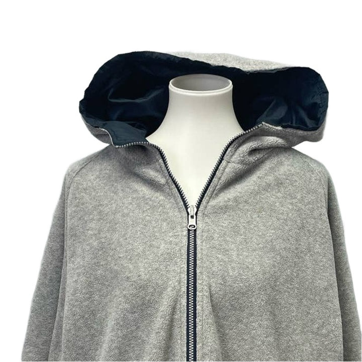 Reversible USA Olympic Mens LT Large Tall Full Zip Hooded Windbreaker Jacket