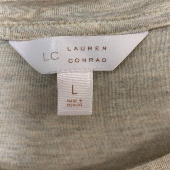 Lot of 2 Lauren Conrad Womens Large There Is Magic In Her Love Tee Shirts
