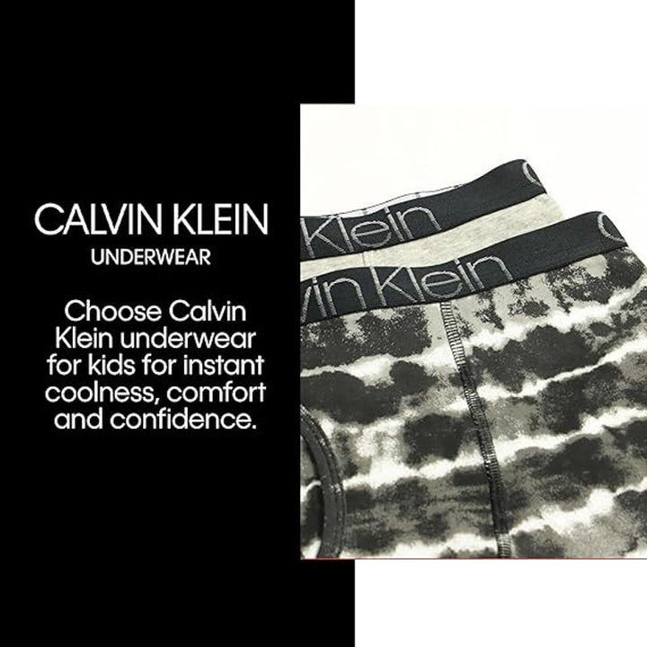 New 5-Pack Calvin Klein Boys XL Modern Cotton Blend Underwear Boxer Briefs
