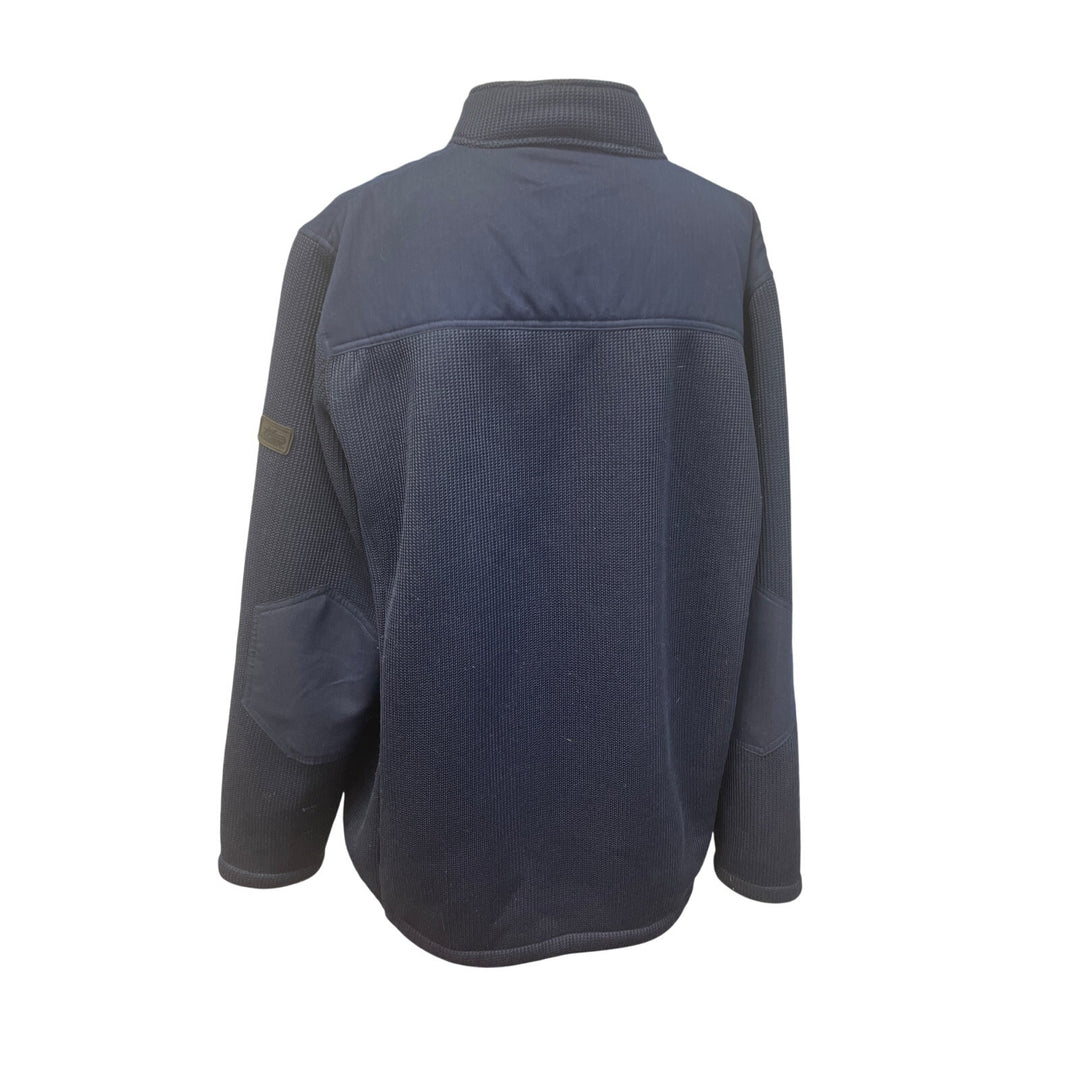 ZeroXPosur Mens XXL Navy 100% Polyester Long Sleeve Full Zip Lined Heavy Jacket